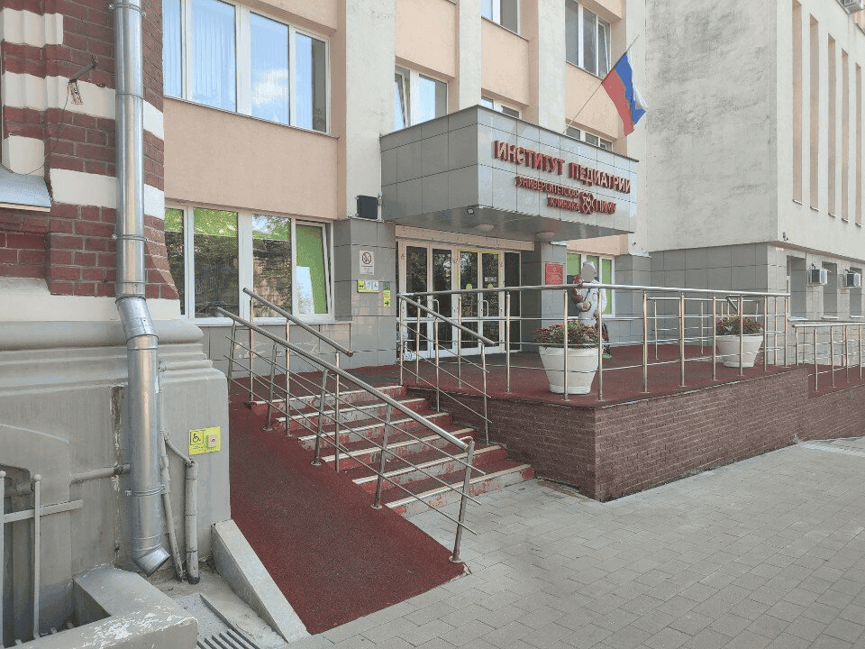Институт педиатрии на улице Семашко в Нижнем Новгороде